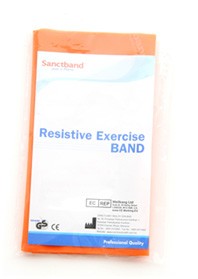 Sanctband Resistive Exercise Band Orange/Light