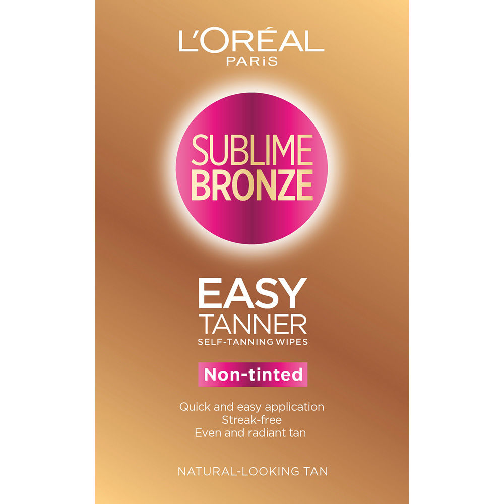 L'Oréal Paris Sublime Bronze Self-Tanning Express Wipes 2-pack