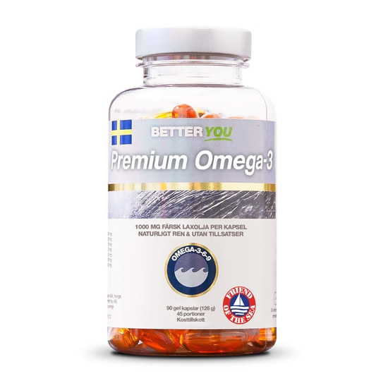 Better You Premium Omega-3 90 kapslar