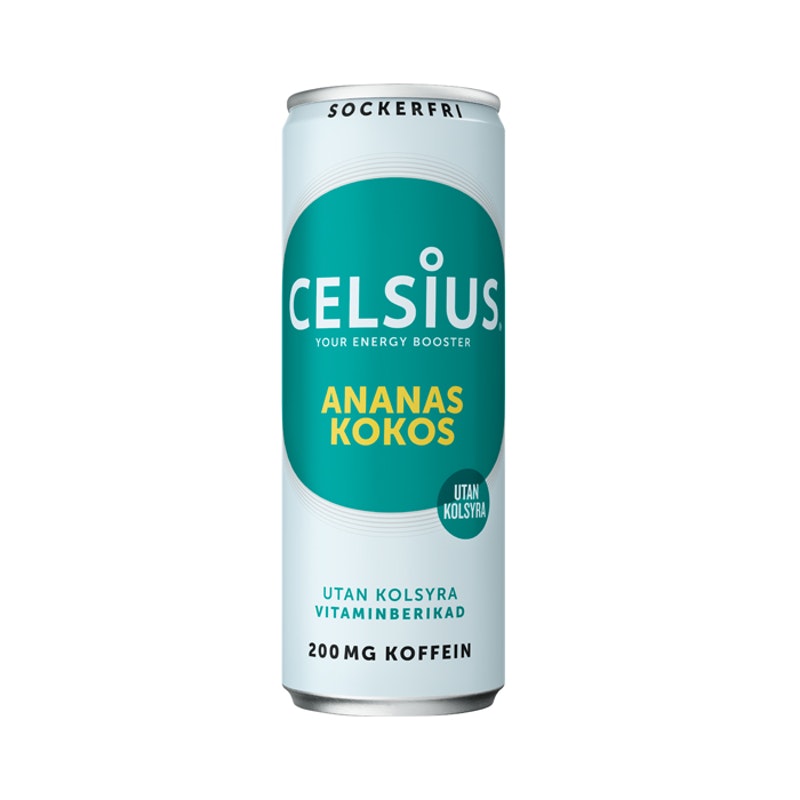 Celsius Ananas Kokos 355 ml