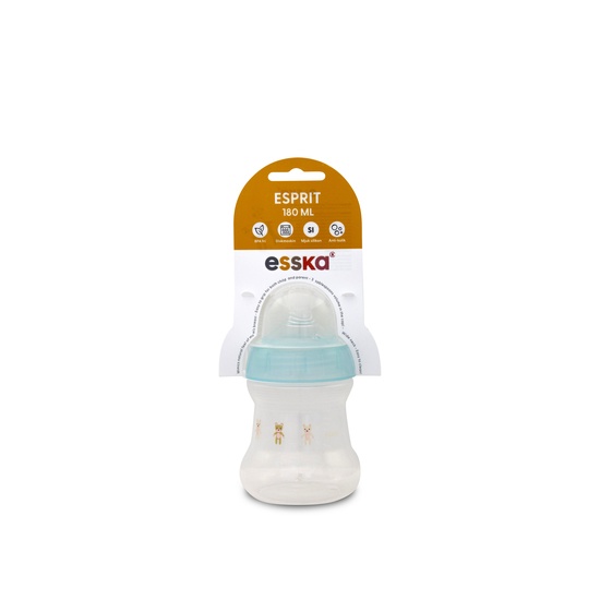 Esska Nappflaska Esprit 180 ml - Blandade färger