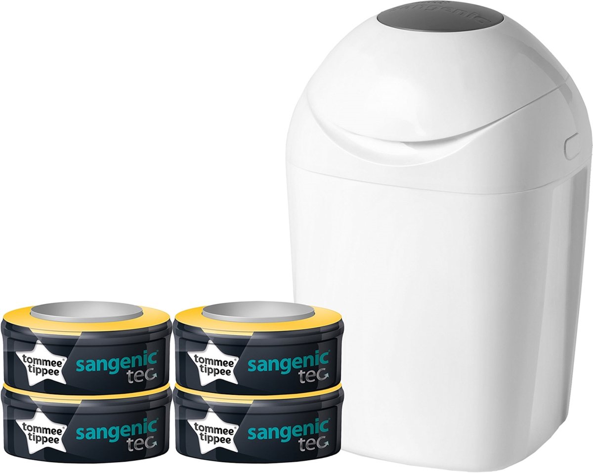 Tommee Tippee Sangenic TEC Blöjhink & 4-pack Refill