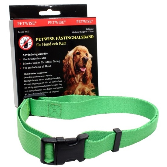 Petwise fästinghalsband för hund medium/large 40-70 cm