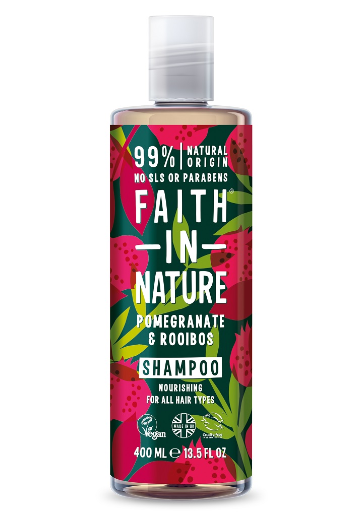 Faith in Nature Pomegranate & Rooibos Schampo 400 ml