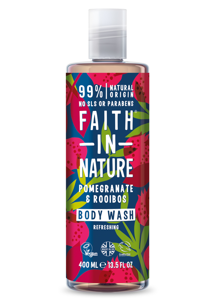 Faith in Nature Pomegranate & Rooibos Body Wash 400 ml