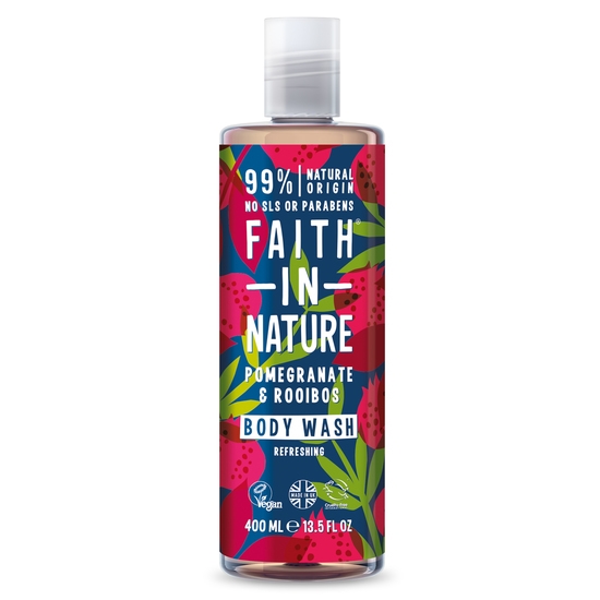 Faith in Nature Pomegranate & Rooibos Body Wash 400 ml