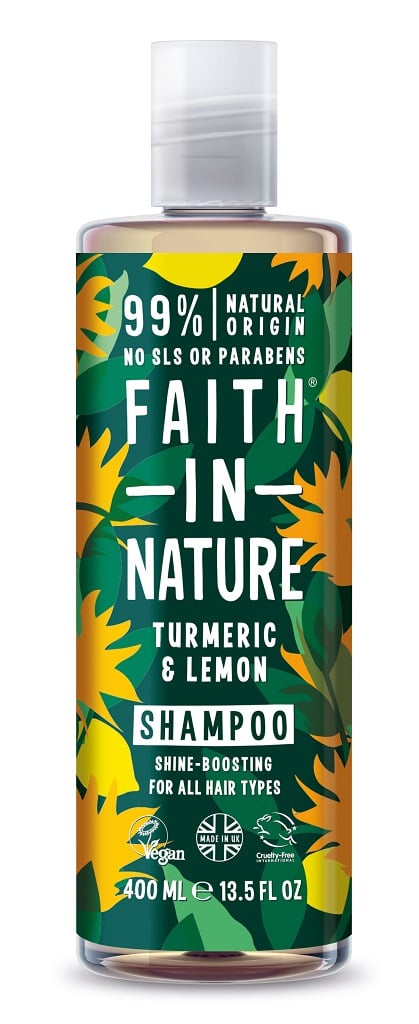 Faith in Nature Turmeric & Lemon Schampo 400 ml