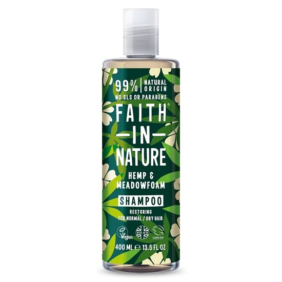 Faith in Nature Hemp & Meadowfoam Schampo 400 ml