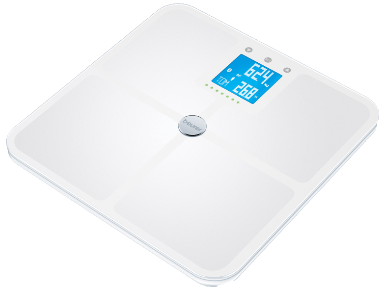 Beurer Diagnostisk våg med gravidläge & Bluetooth BF 950 Vit