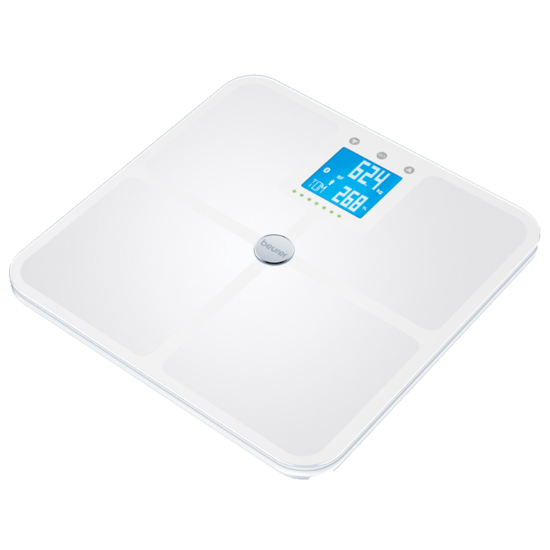 Beurer Diagnostisk våg med gravidläge & Bluetooth BF 950 Vit