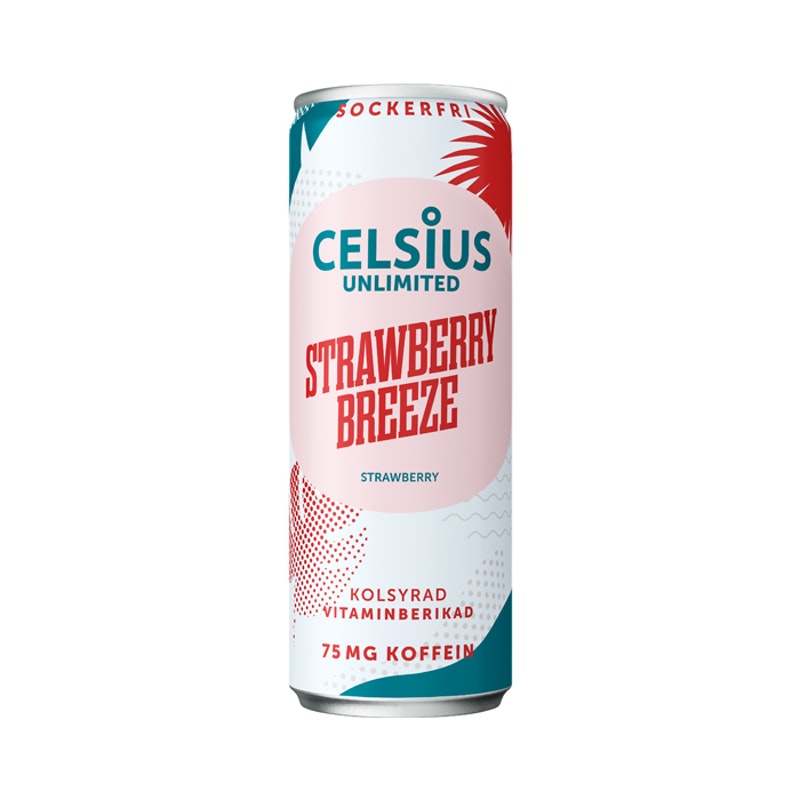Celsius Strawberry Breeze 355 ml