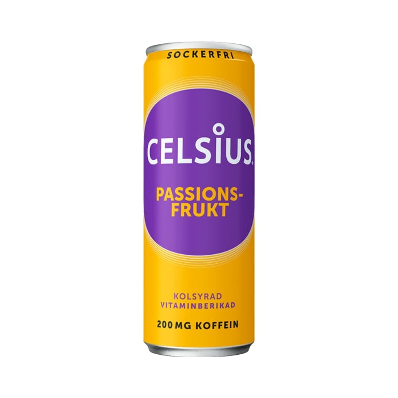 Celsius Passionsfrukt 355 ml