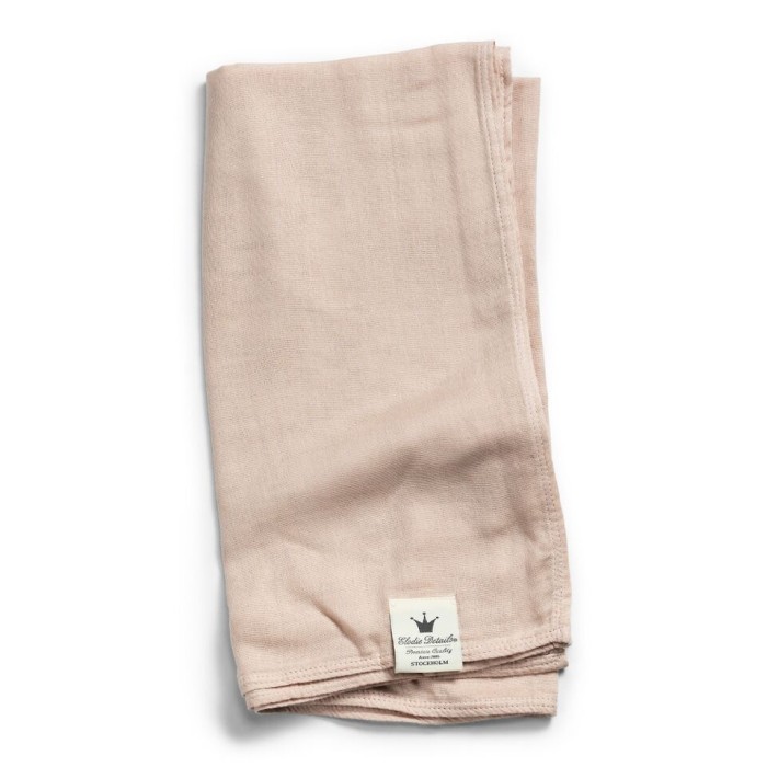 Elodie Bamboo Muslin Blanket Powder Pink