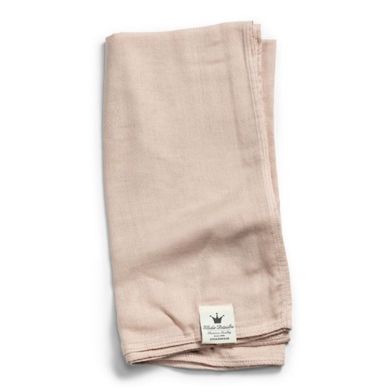 Elodie Bamboo Muslin Blanket Powder Pink