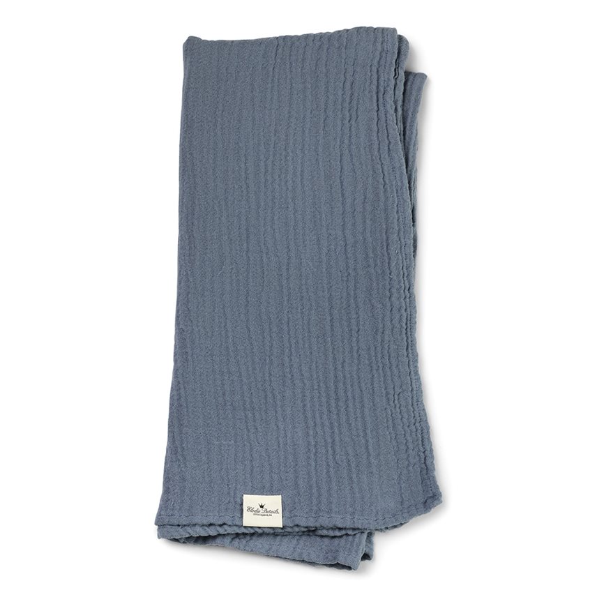 Elodie Bamboo Muslinfilt Tender Blue