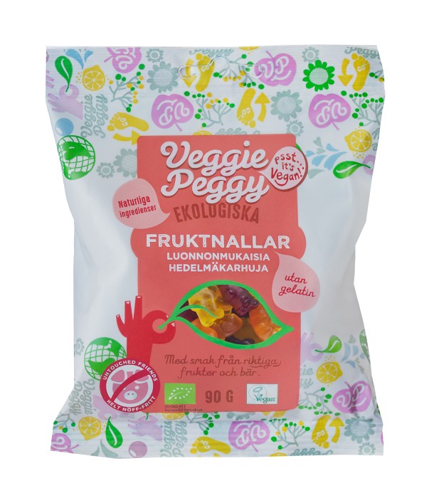 Veggie Peggy Fruktnallar 90 g