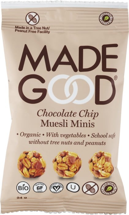 MadeGood Granolabollar Chocolate Chip 24 g
