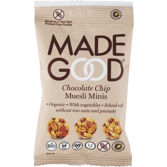 MadeGood Granolabollar Chocolate Chip 24 g