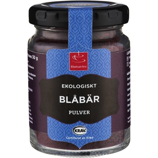 Khoisan Gourmet Blåbärspulver EKO KRAV 30 g