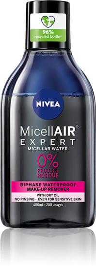 NIVEA MicellAIR Water Expert Make-Up Remover 400 ml