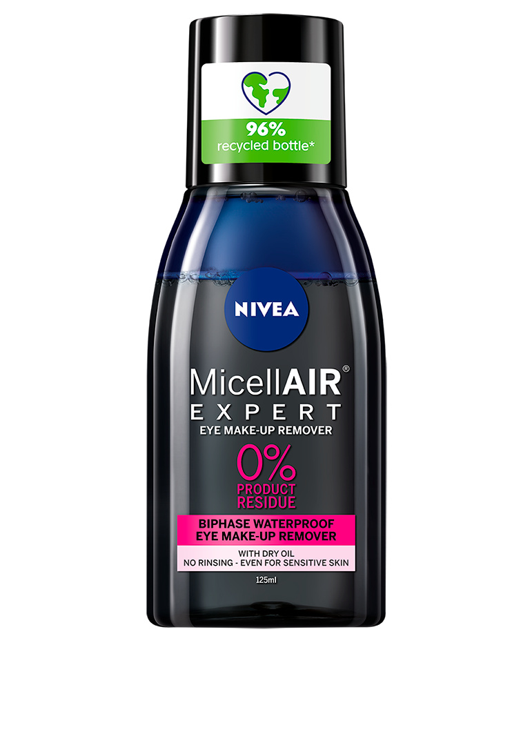NIVEA MicellAIR Water Expert Eye Make-Up Remover 125 ml