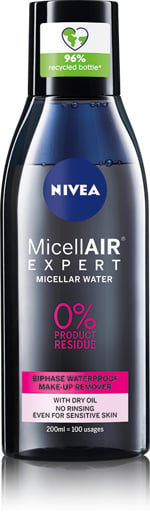 NIVEA MicellAIR Expert Make-Up Remover 200 ml