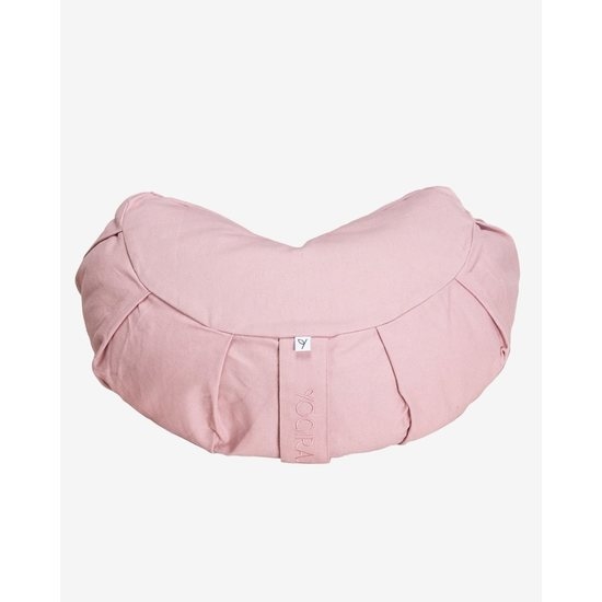 Yogiraj Meditation Cushion Crescent Heather Pink