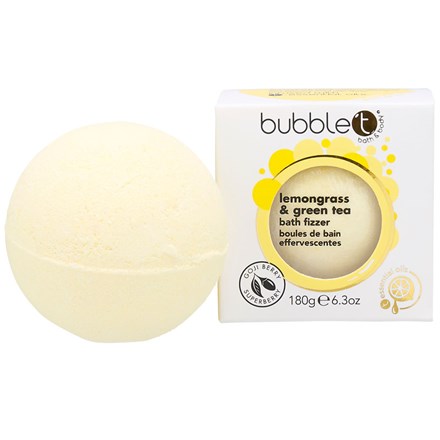 BubbleT Lemongrass & Green Tea Bath Fizzer 180 g