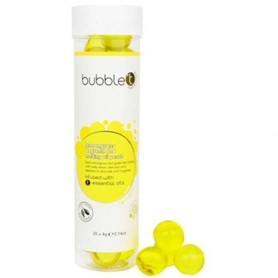 BubbleT Lemongrass & Green Tea Bath Pearls 25 x 4 g