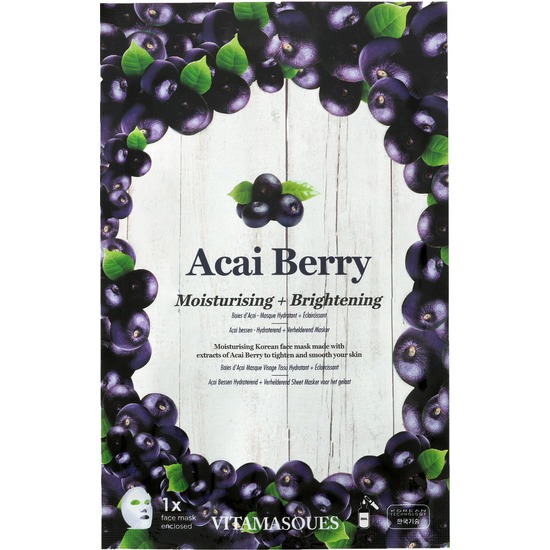 VITAMASQUES Acai Berry Sheet Mask