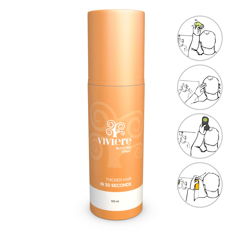 Viviere Boosting Spray För tjockare hår 100 ml