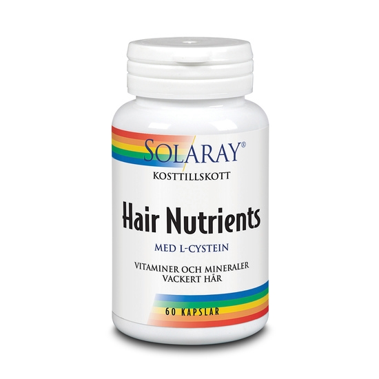 Solaray Hair Nutrients 60 kapslar