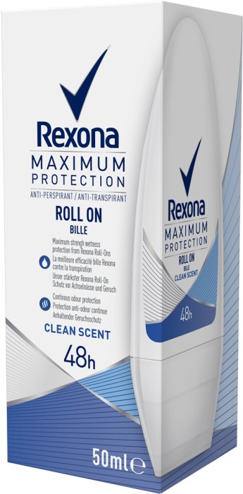 Rexona Maximum Protection Roll-On Clean Scent 50 ml