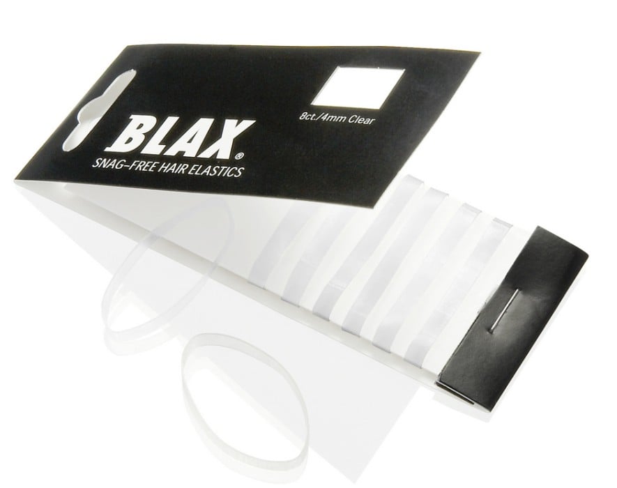 Blax Snag-Free Hair Elastic Clear 8 st