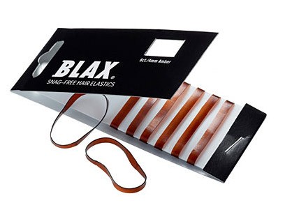Blax Snag-Free Hair Elastic Amber 8 st