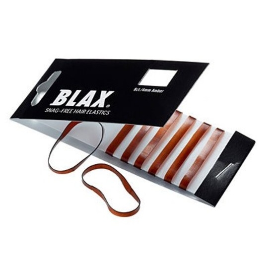 Blax Snag-Free Hair Elastic Amber 8 st