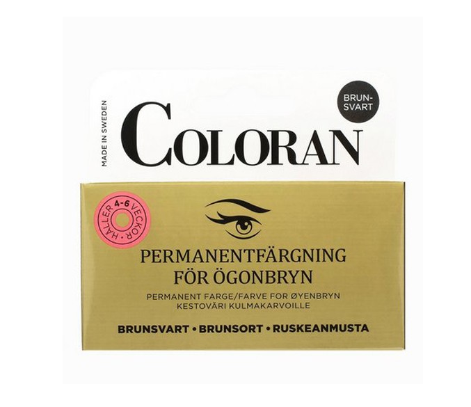 Coloran Ögonbrynsfärg Brun-svart