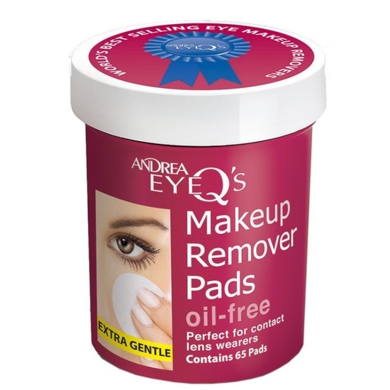 Andrea Eye Q's Remover Pads Oil Free 65 st