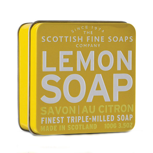 Scottish Fine Soaps Soap In A Tin Lemon 100 g
