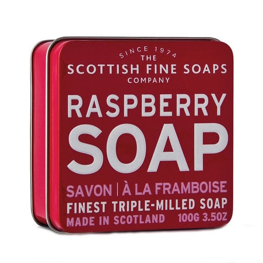 Scottish Fine Soaps Soap In A Tin Raspberry 100 g