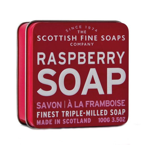 Scottish Fine Soaps Soap In A Tin Raspberry 100 g