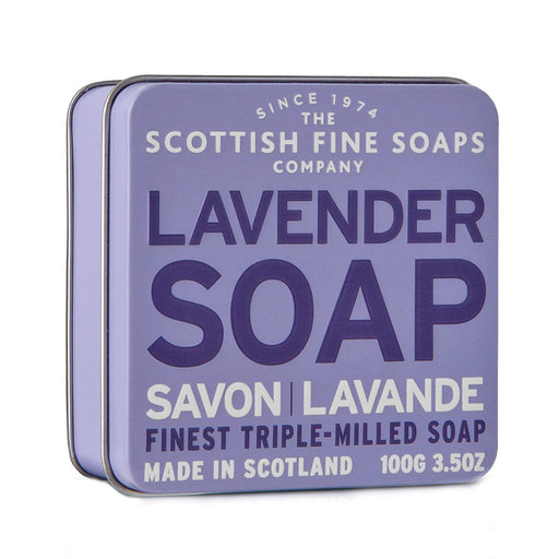 Scottish Fine Soaps Soap In A Tin Lavender 100 g