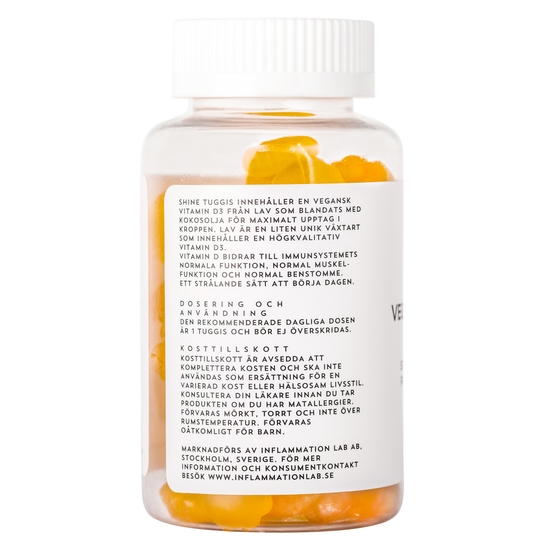Inflammation Lab Vitamin D3 Gummies 60 st