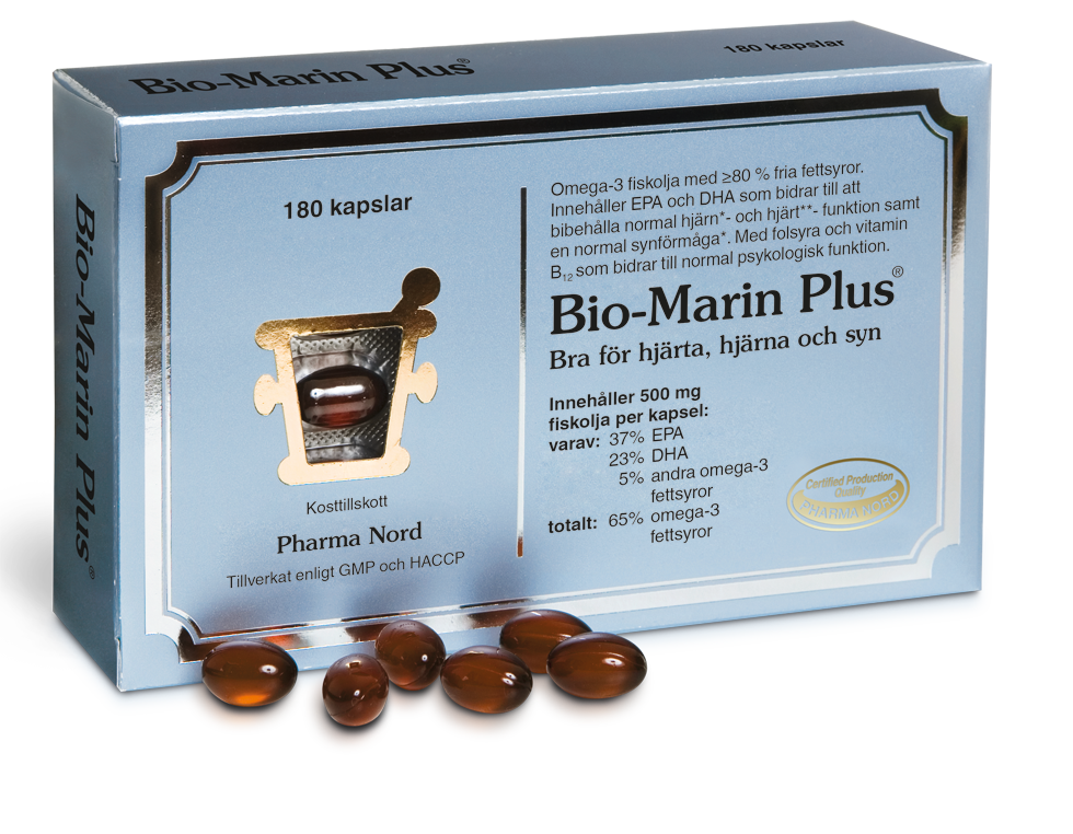 Pharma Nord Bio-Marin Plus 500 mg 180 kapslar