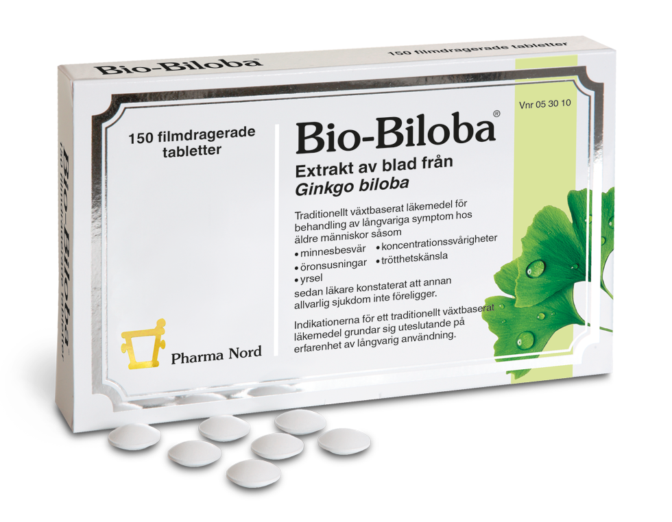 Pharma Nord Bio-Biloba 150 tabletter