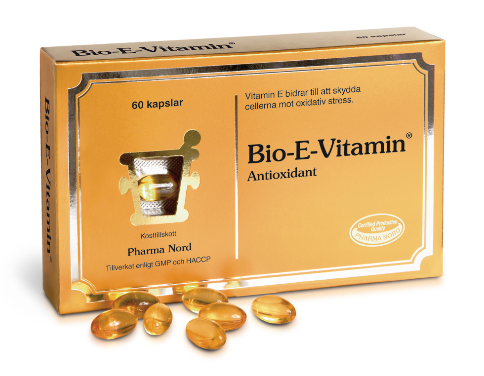 Pharma Nord Bio-E-Vitamin 60 st kapslar