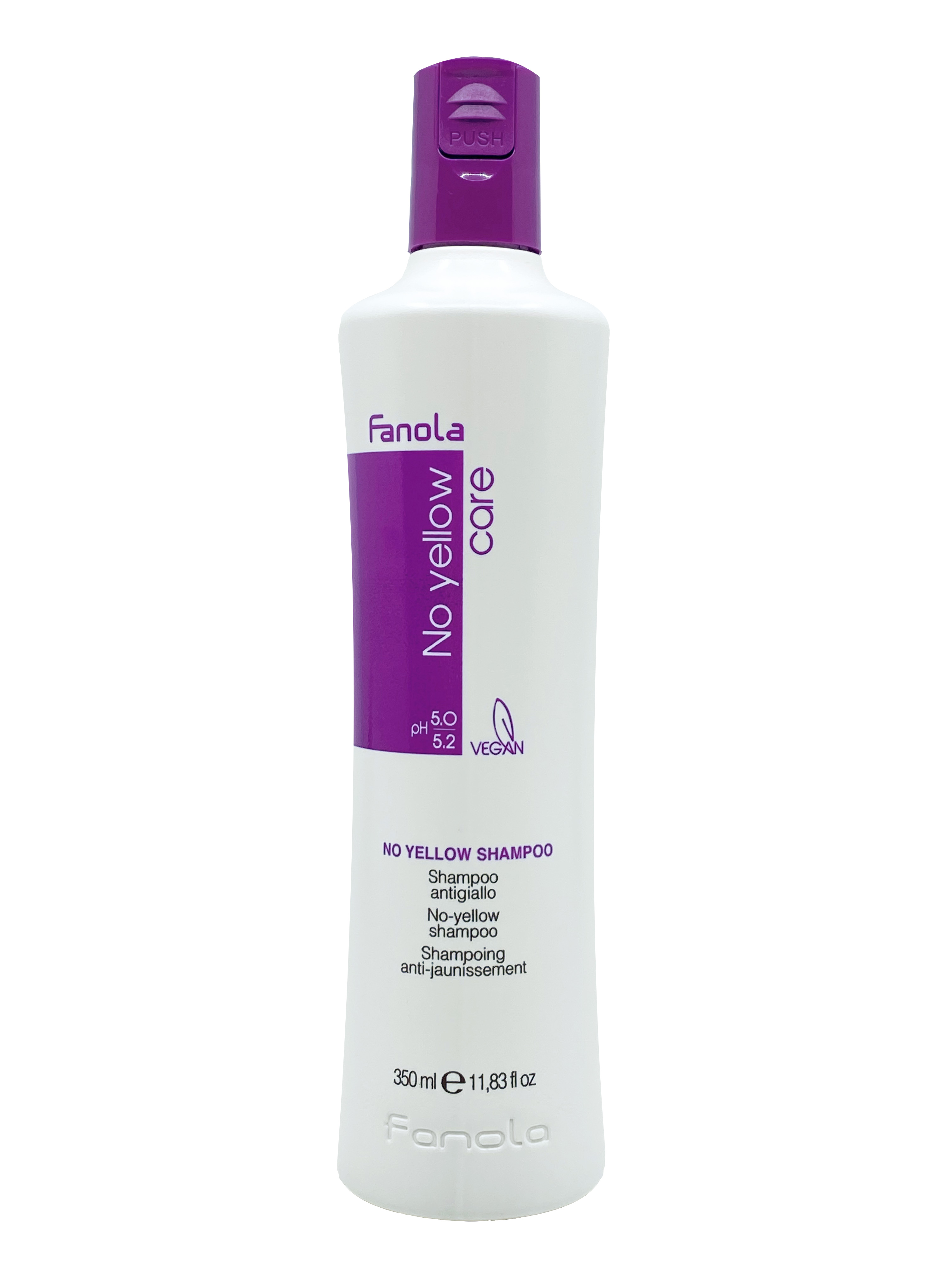 Fanola No Yellow Schampo Vegansk 350 ml