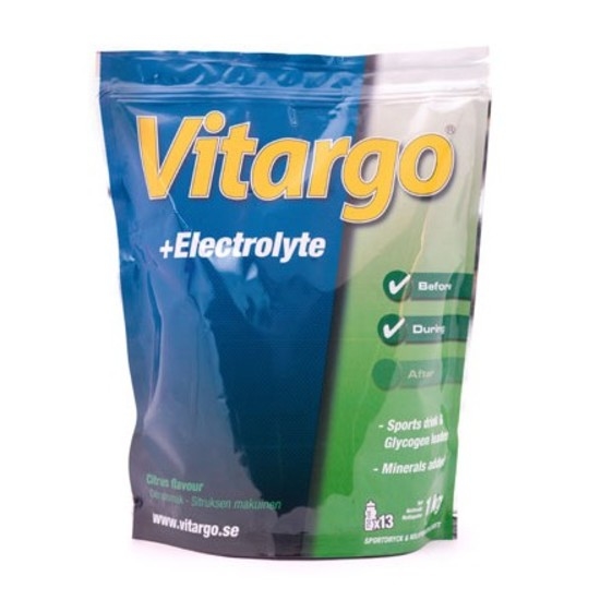 Vitargo +Electrolyte Citrus 1 kg påse