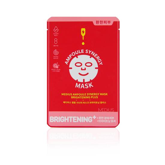 MEDIUS Ampoule Synergy Mask Brightening Plus