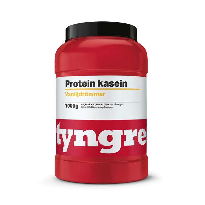 Tyngre Protein Kasein Vaniljdrömmar 1000 g